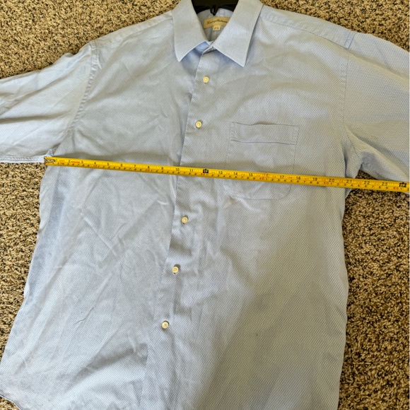 Tommy Bahama Long Sleeve Button Up Shirt Blue - Picture 9 of 13
